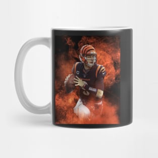 Joe Burrow Cincinnati Sports Art Mug